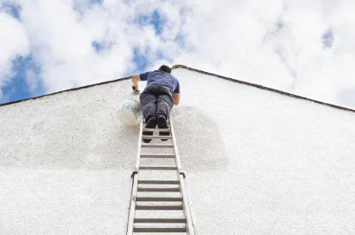 Peinture extérieure à Gonzeville — façades et ravalement